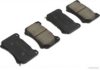 HERTH+BUSS JAKOPARTS J3600536 Brake Pad Set, disc brake